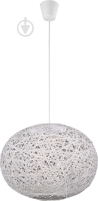 Люстра подвесная TK Lighting Backaz White 1x60 Вт E27 белый 1861 - фото 1