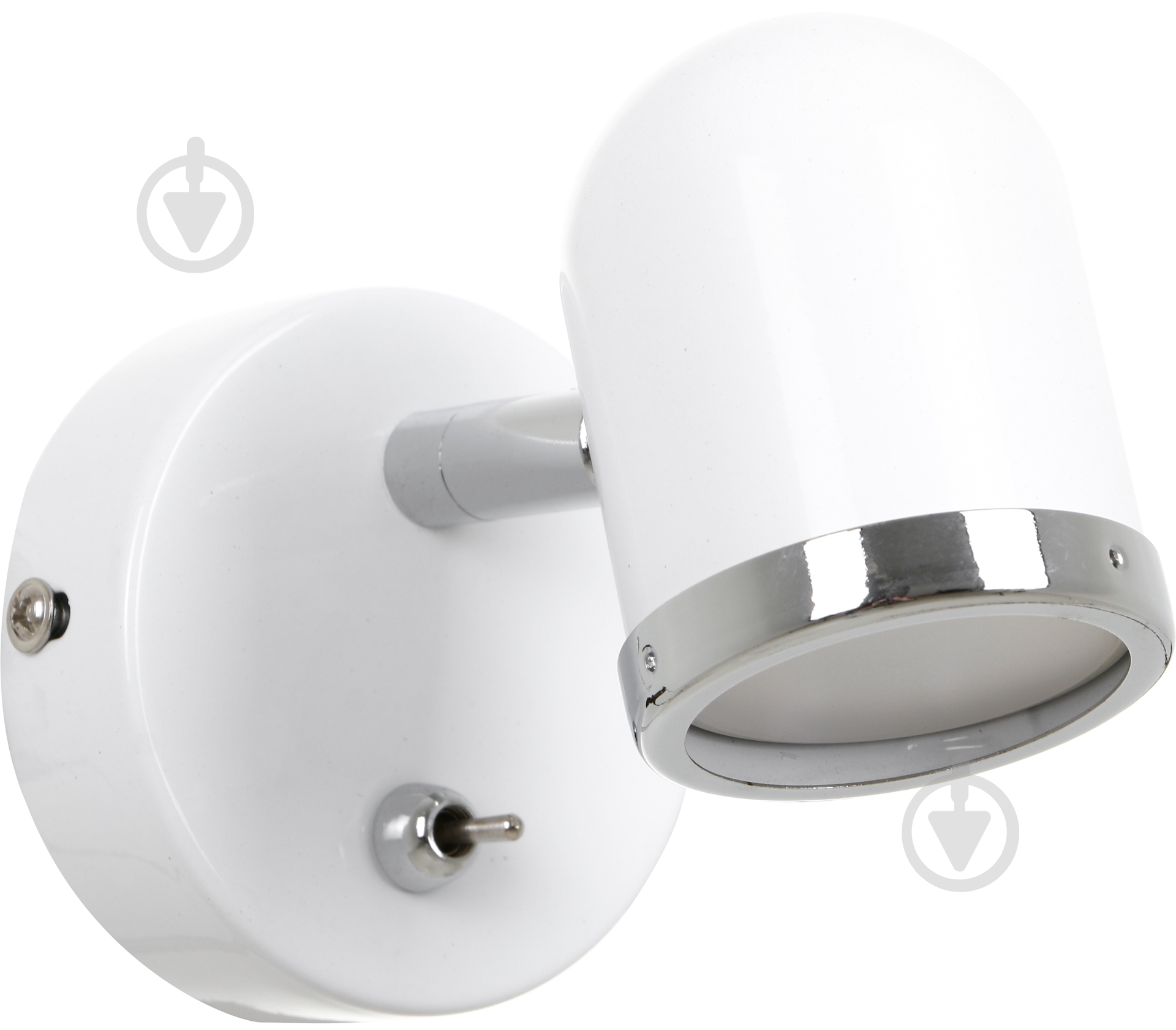 Спот Accento lighting ALIN-Amelie-1 1x50 Вт GU10 хром/білий - фото 1
