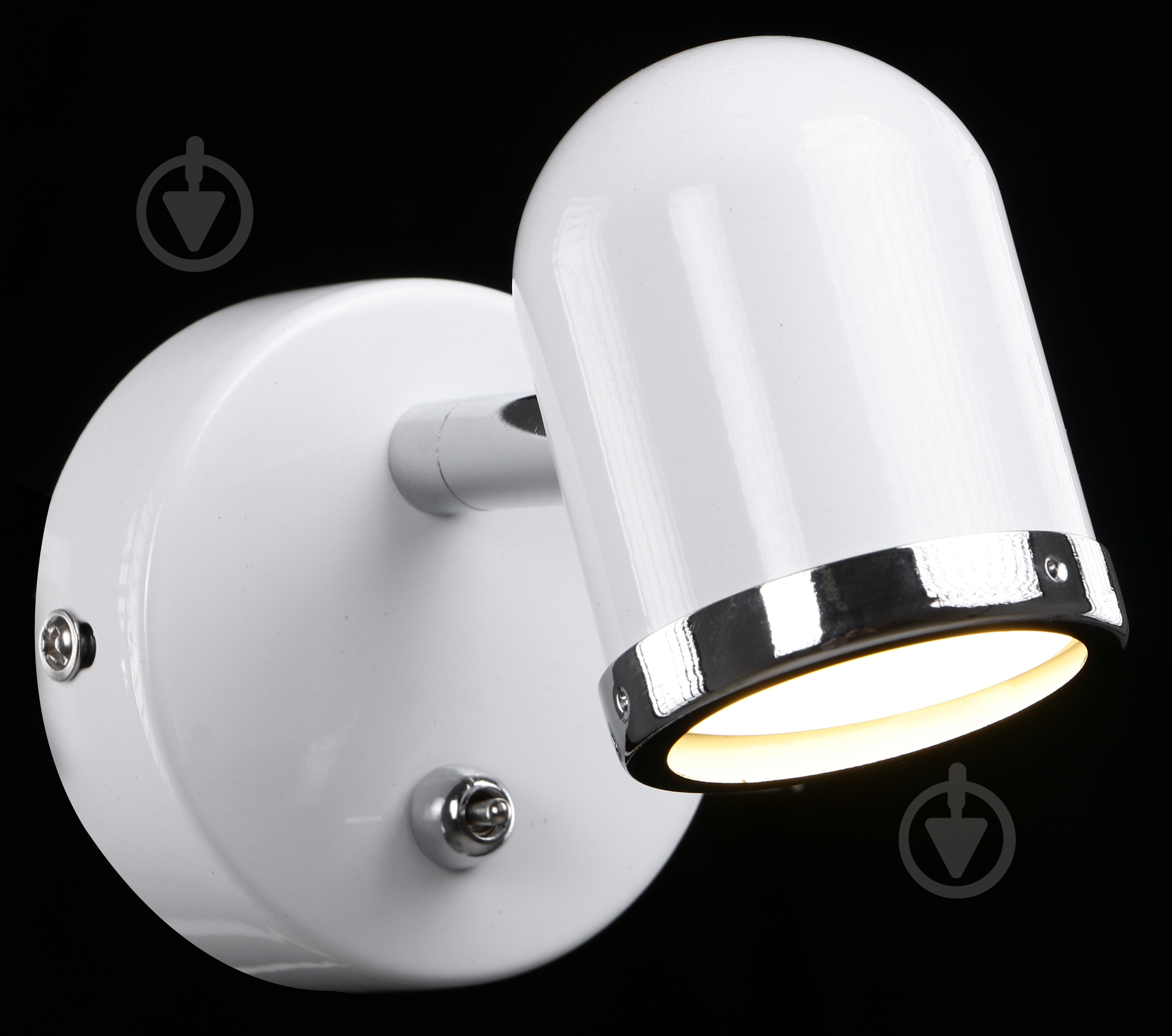 Спот Accento lighting ALIN-Amelie-1 1x50 Вт GU10 хром/білий - фото 2