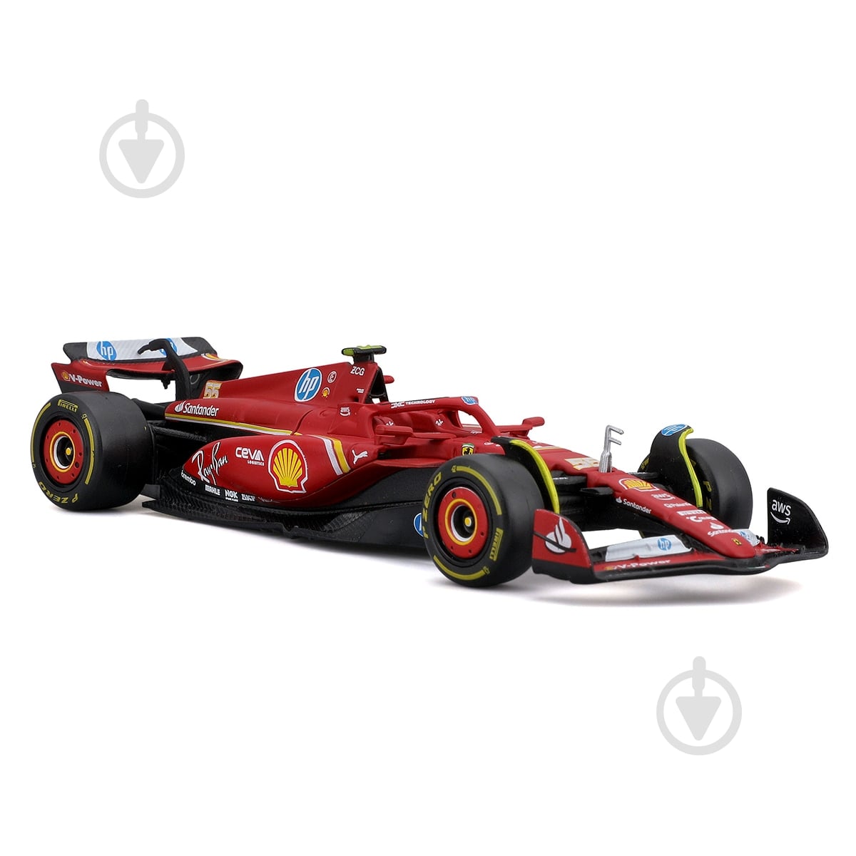 Автомодель Bburago 1:43 Ferrari Racing SF-24 18-36844 - фото 4