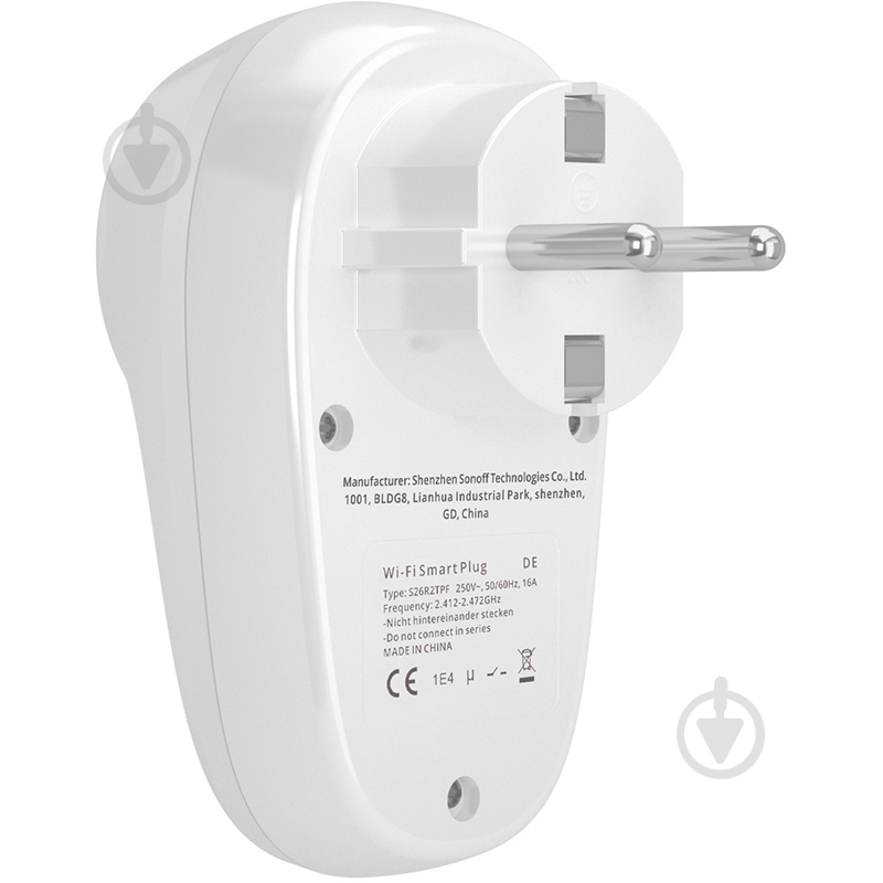 Умная розетка Sonoff Wi-Fi - фото 3
