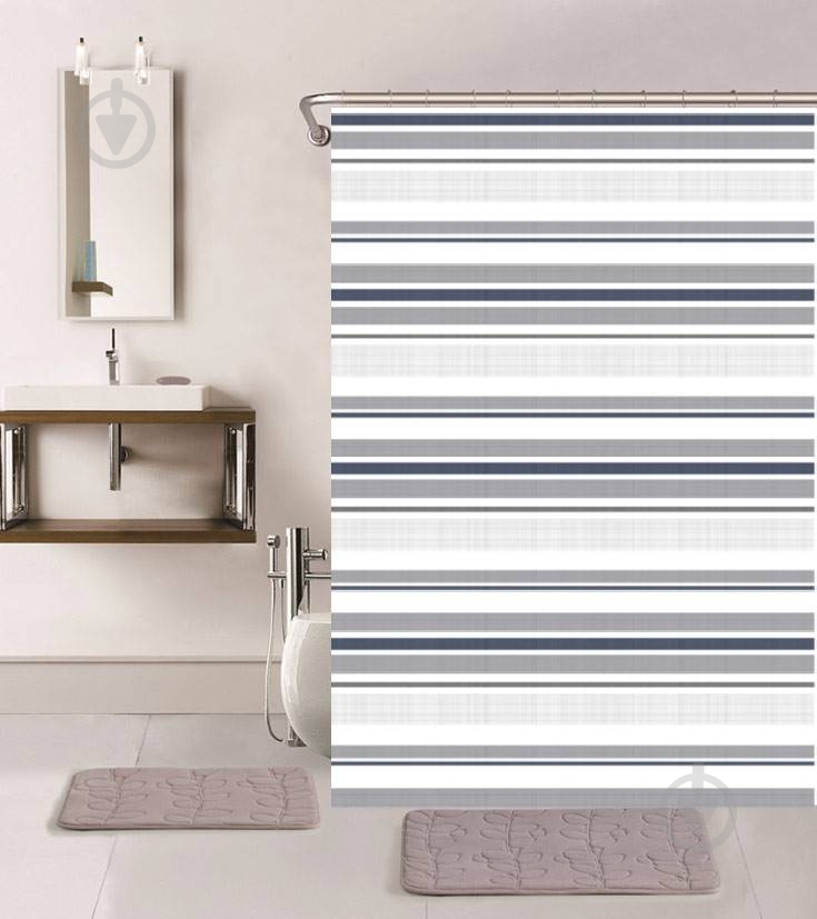 Штора для душа Dariana 180х180 см XRQ-RP-056 - фото 1