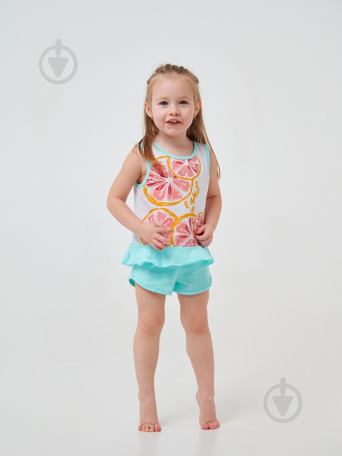 Піжама дитяча для дівчаток Smil р.104 білий - фото 1