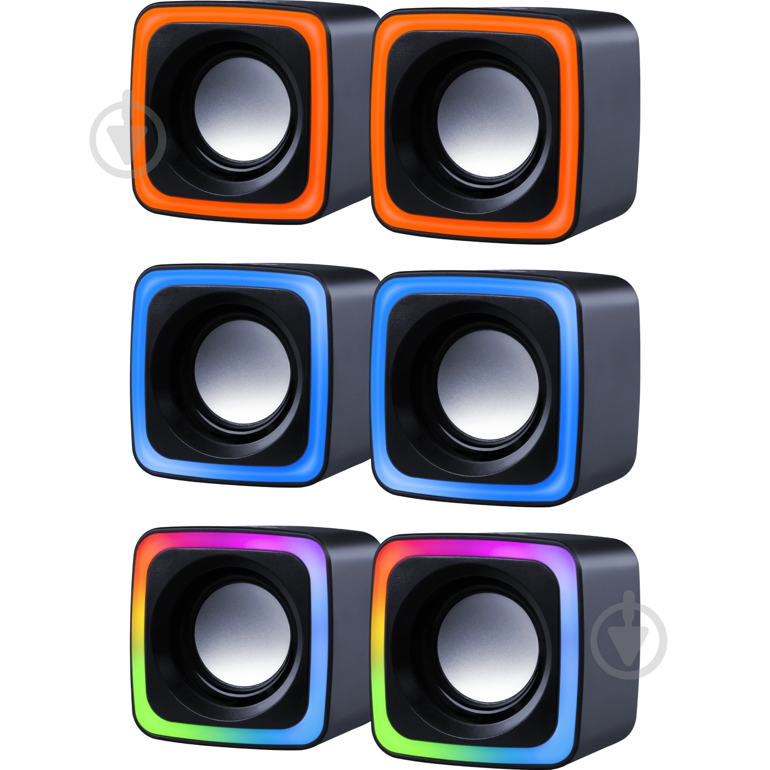 Акустическая система Defender Solar 7 2.0 black 6Вт, RGB подсветка, USB - фото 10