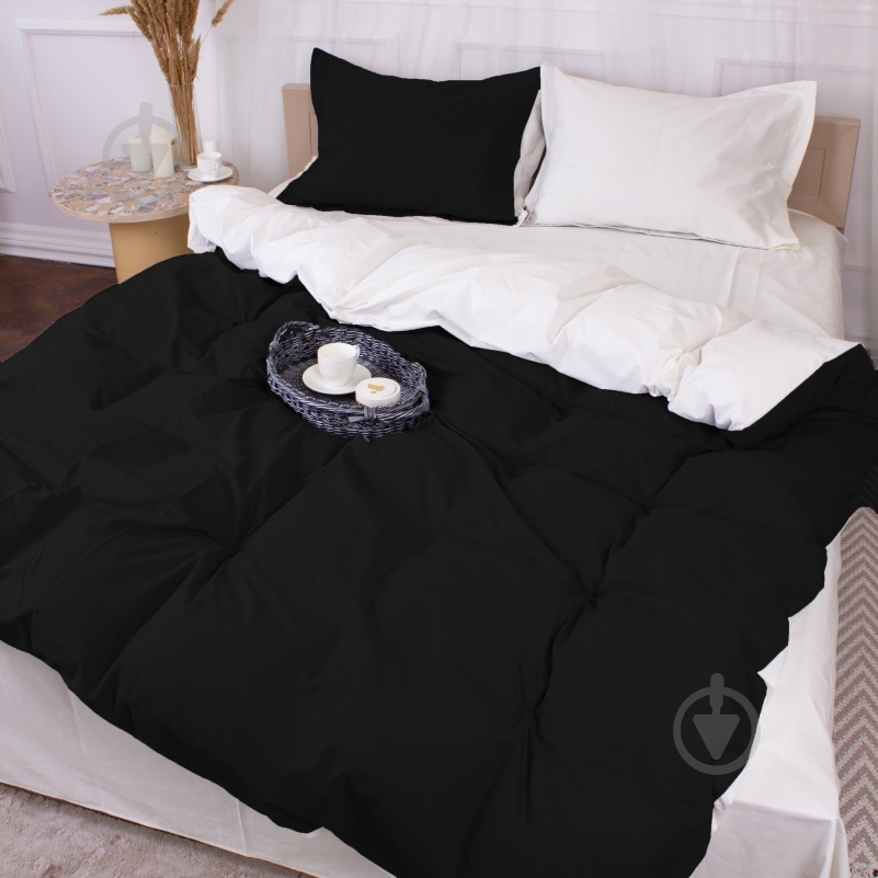 Наволочка поплин Poplin Line 002+099 Alyssa 40x60 см белый/черный MirSon - фото 3 Наволочка поплин Poplin Line 002+099 Alyssa 40x60 см белый/черный MirSon - фото 3