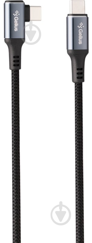 Кабель Gelius Corner GP-UCN011 Type-C to Type-C 1,2 м черный (00000099751) - фото 1