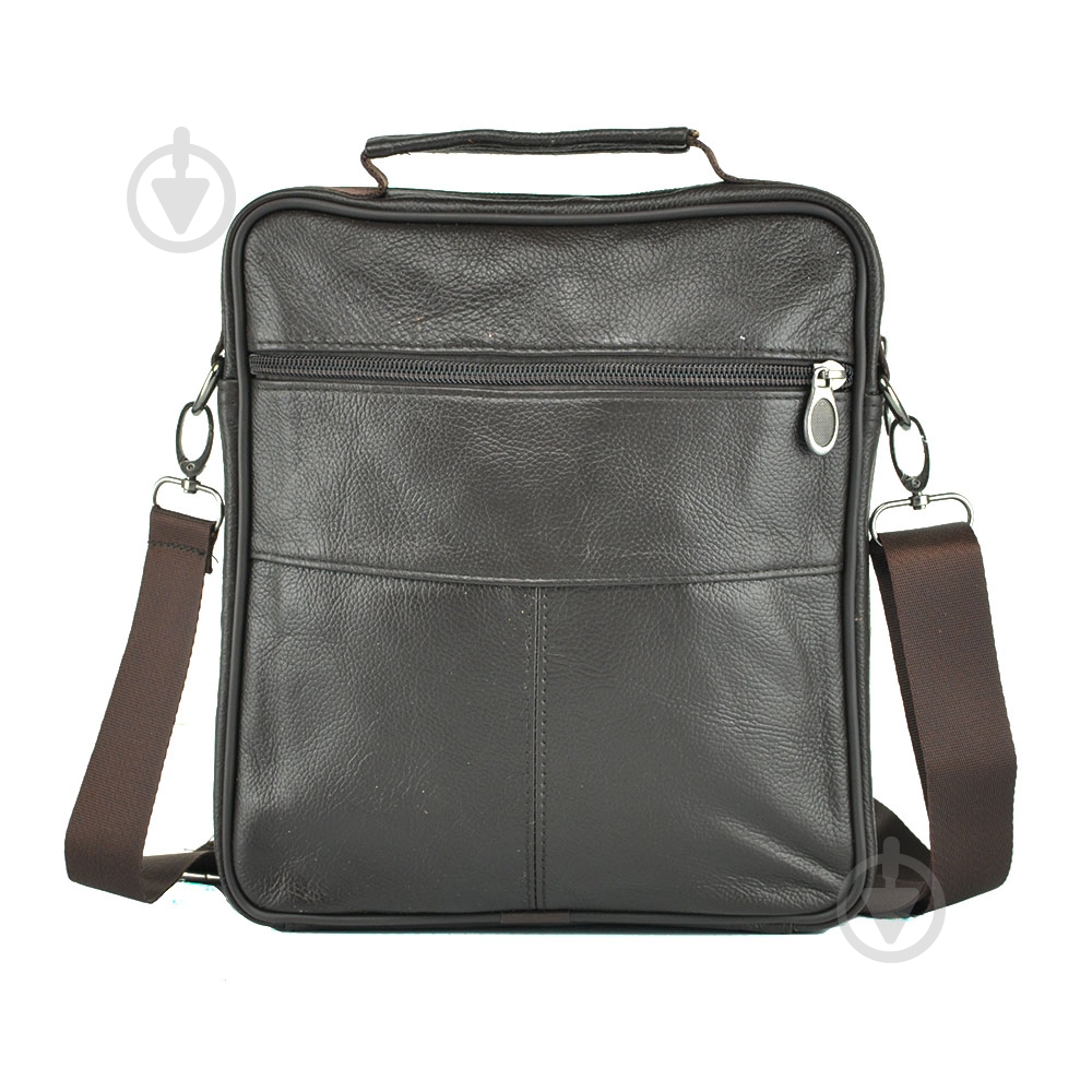 Сумка-мессенджер мужская HD Leather NM24-109C коричневый - фото 2