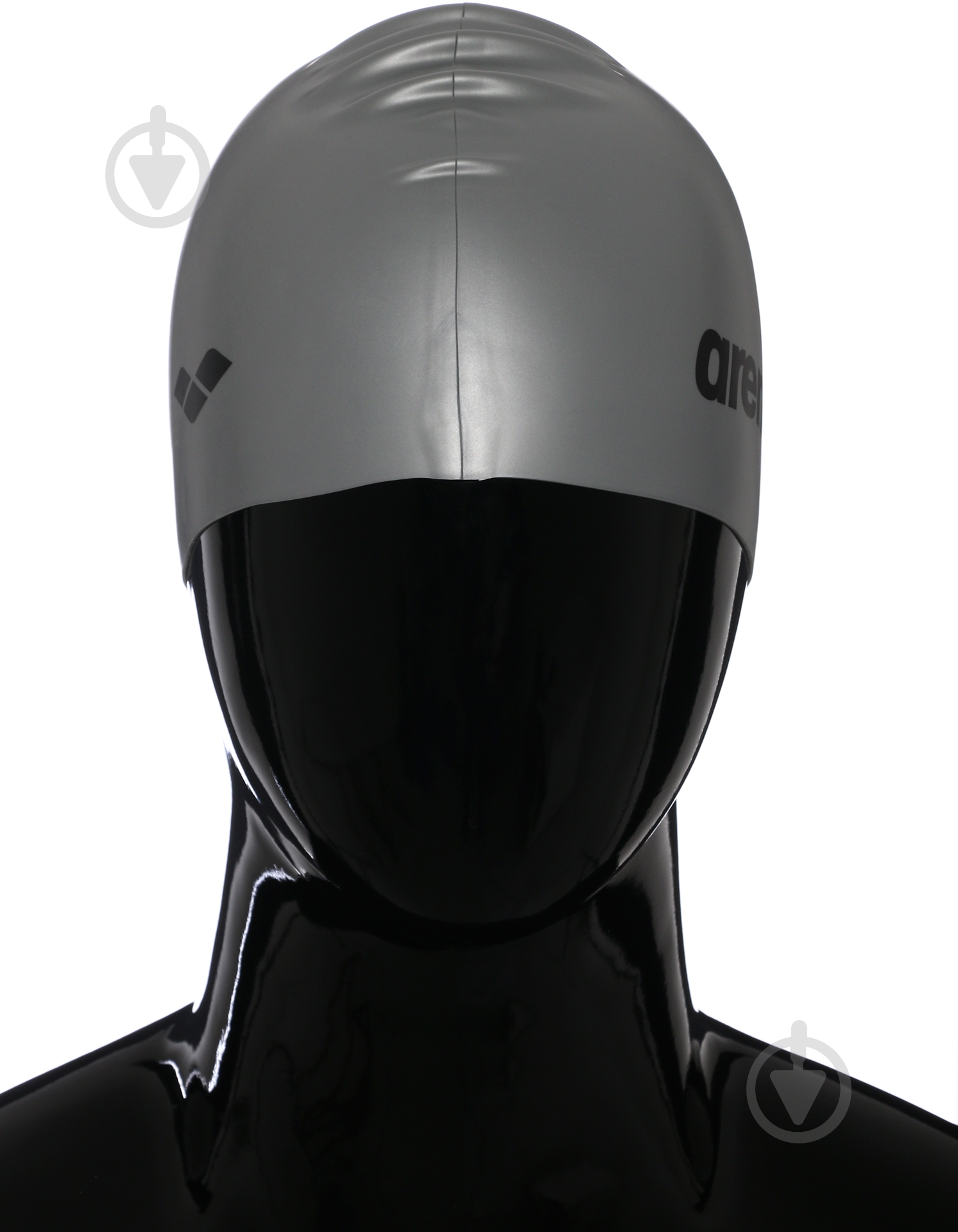 Шапочка для плавания Arena CLASSIC SILICONE 91662-51 one size серебряный - фото 1