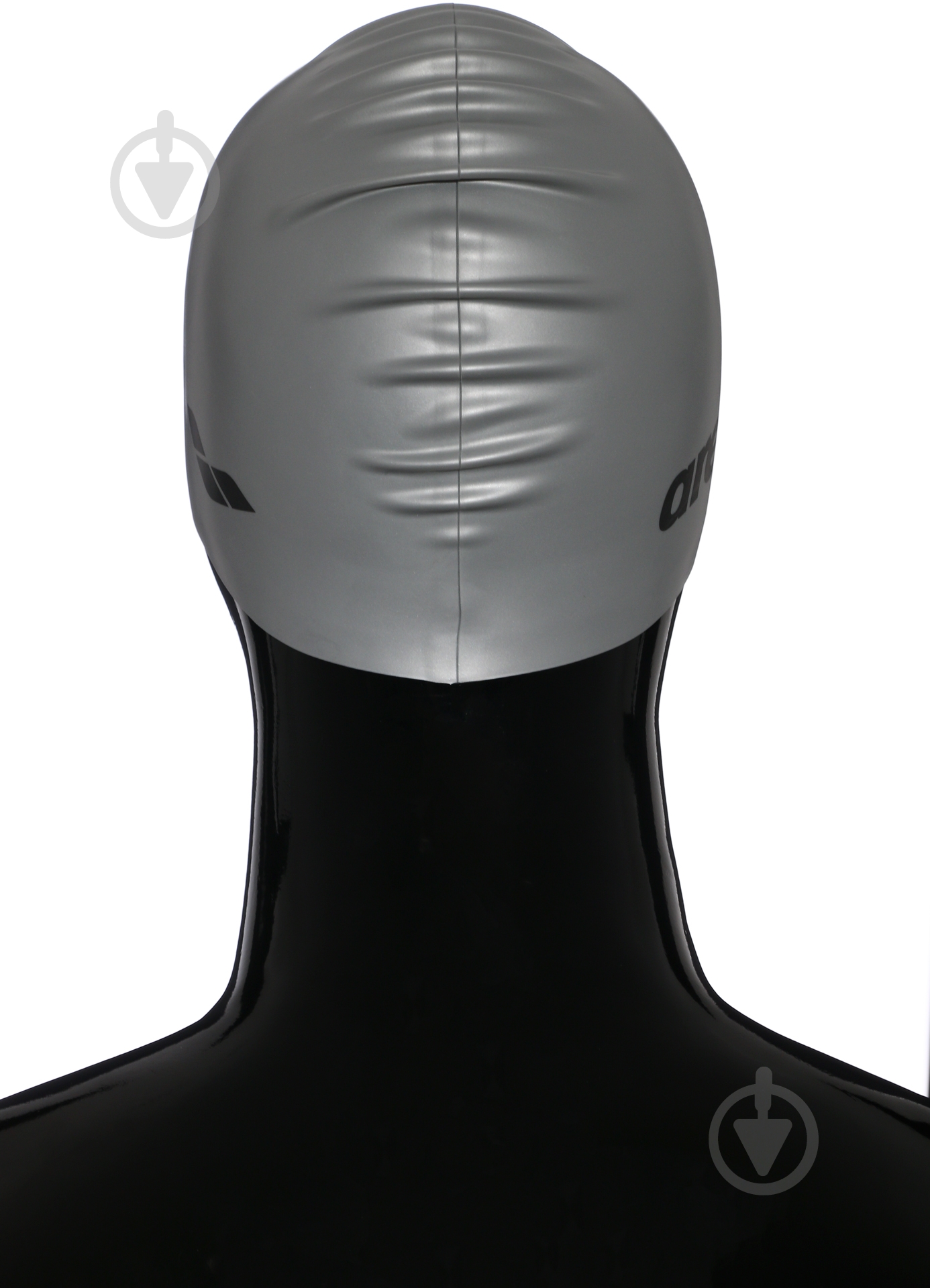 Шапочка для плавания Arena CLASSIC SILICONE 91662-51 one size серебряный - фото 3