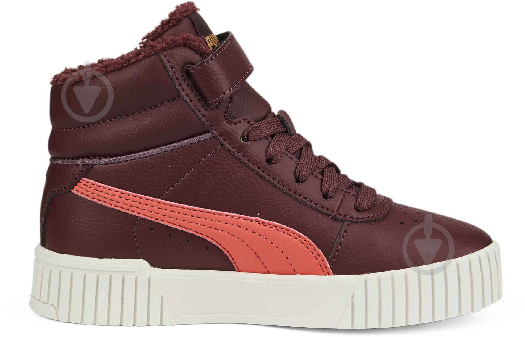 Ботинки Puma CARINA 2.0 MID WTR PS 38738202 р.34,5 бордовый - фото 2