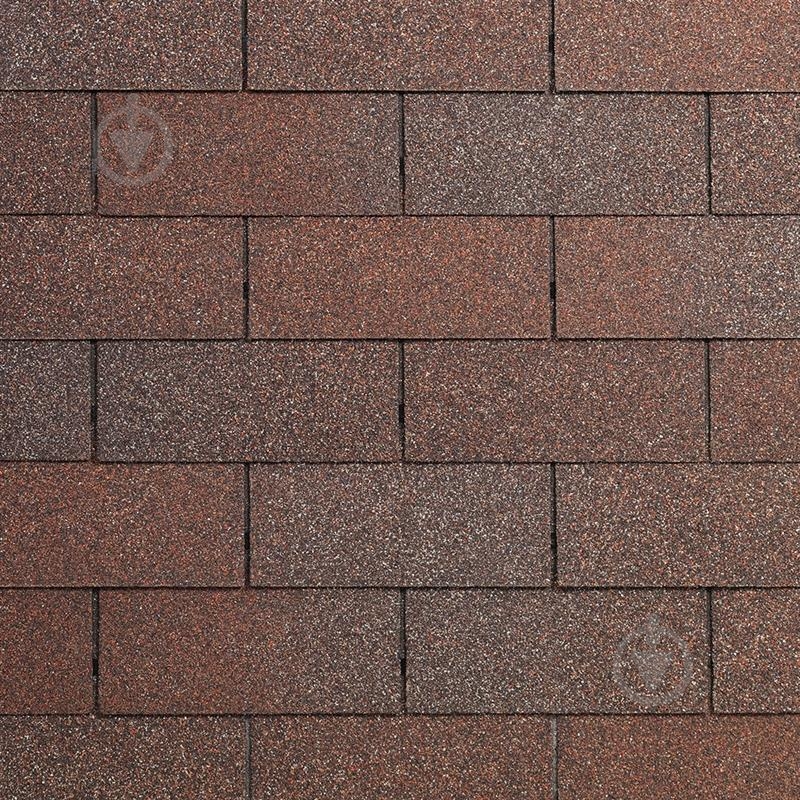 Бітумна черепиця IKO Superglass 3Т Aged Redwood (54) 3,0 кв.м - фото 1 Бітумна черепиця IKO Superglass 3Т Aged Redwood (54) 3,0 кв.м - фото 1