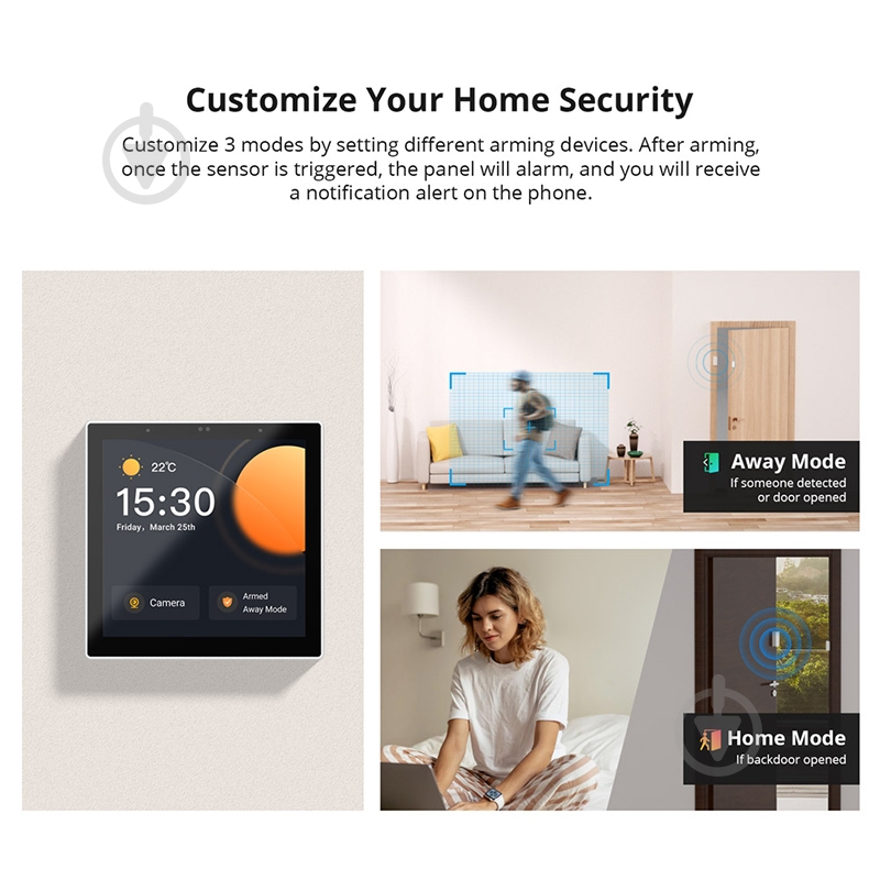 Панель управления Sonoff NSPanel черный - фото 10 Панель управления Sonoff NSPanel черный - фото 10
