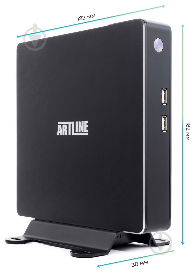 Неттоп Artline Business B16 (B16v25Win) black - фото 12