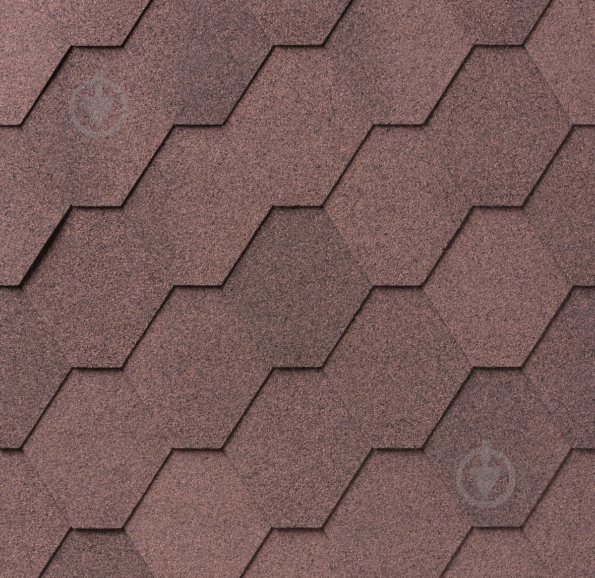 Битумная черепица IKO Superglass Hex Dual Brown (07) 3 кв.м - фото 1 Битумная черепица IKO Superglass Hex Dual Brown (07) 3 кв.м - фото 1