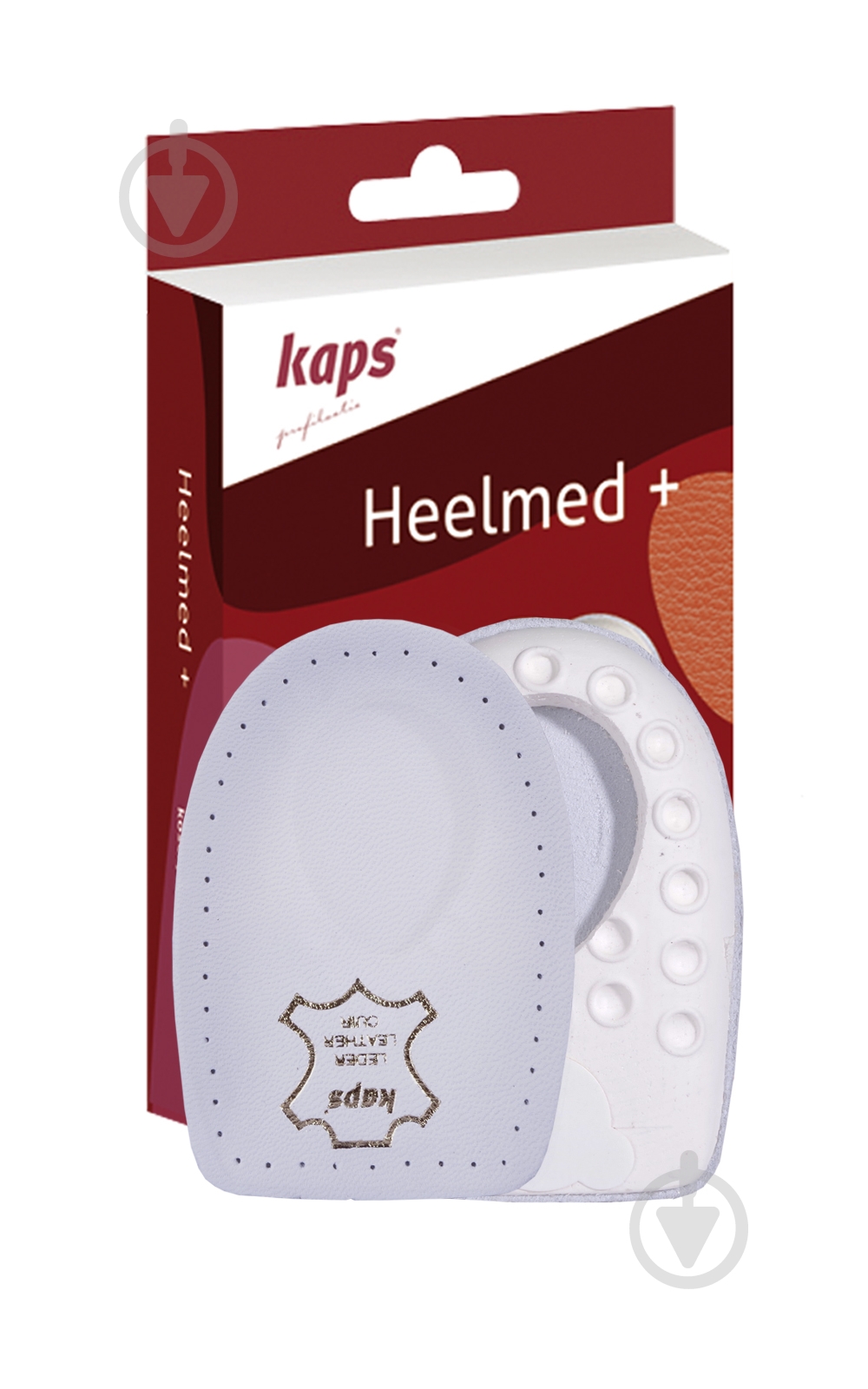 Вставка для пяток Heelmed plus Kaps р.38-40 серый - фото 1