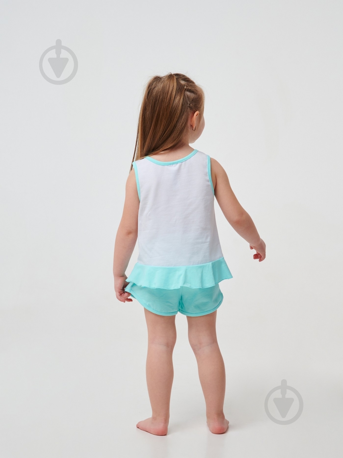 Пижама детская для девочек Smil р.92 белый - фото 5