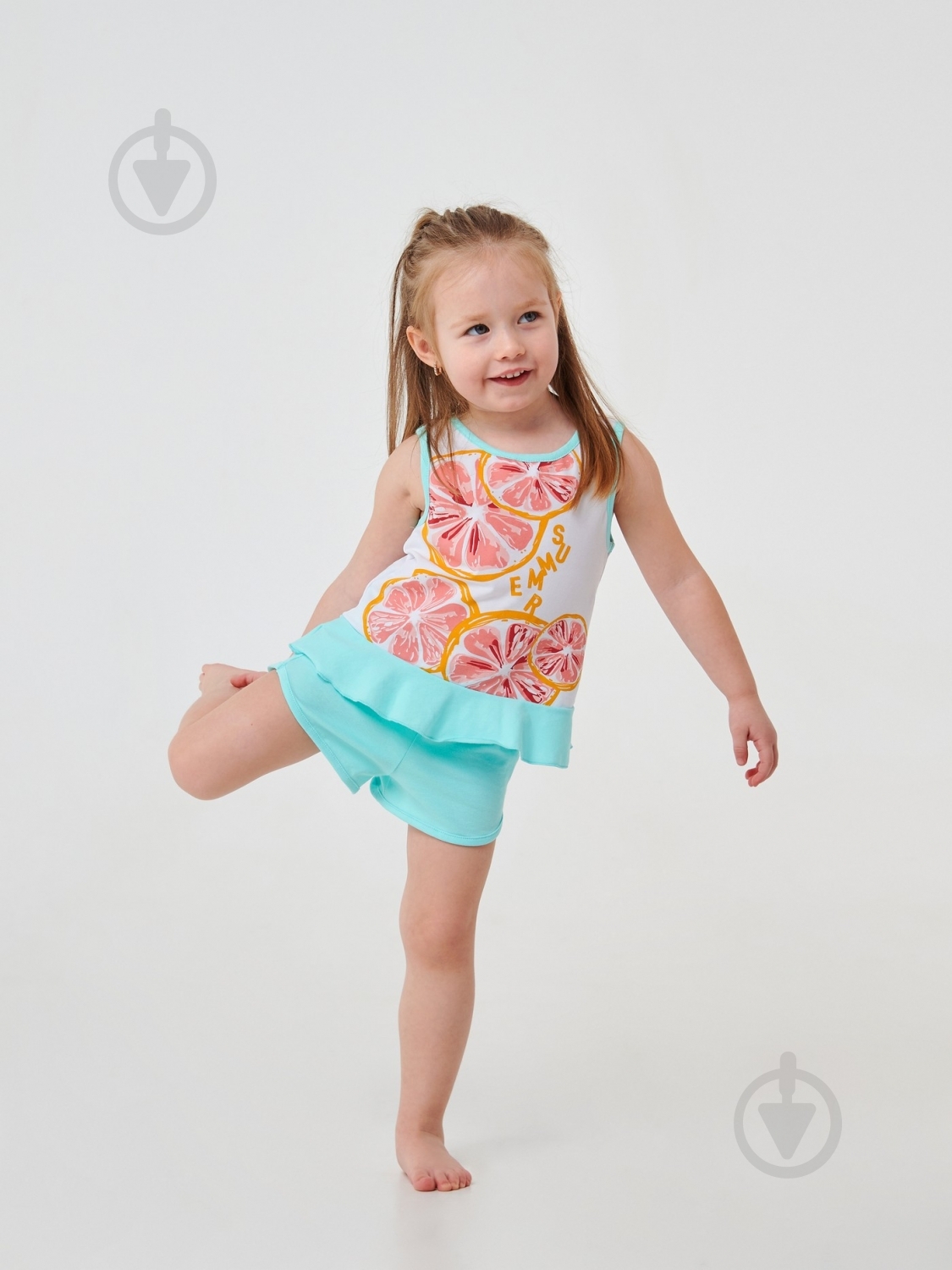 Пижама детская для девочек Smil р.92 белый - фото 3