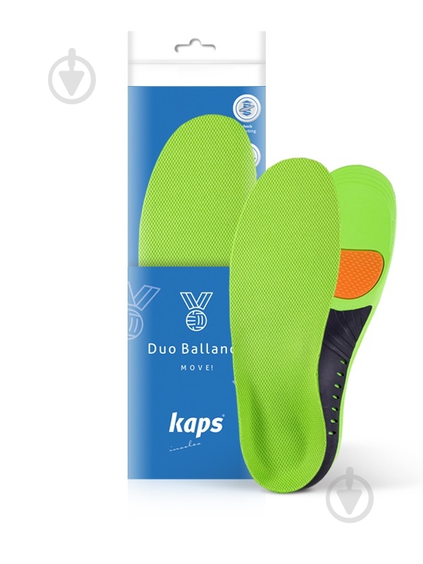 Стельки для стоп Duo Balance Kaps р.41-43 синий - фото 1