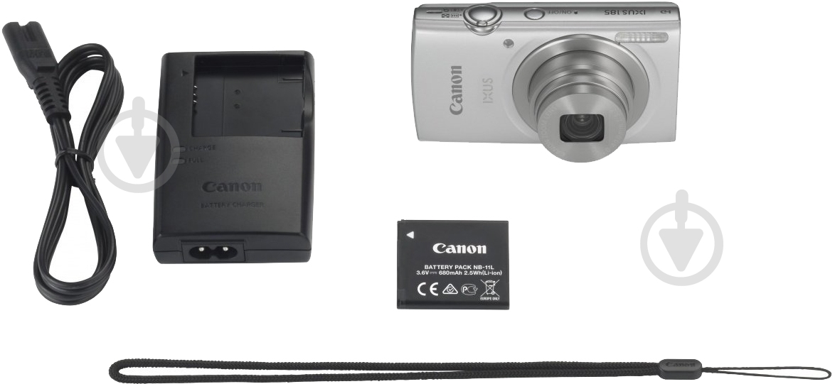 Фотоаппарат Canon IXUS 185 silver - фото 7 Фотоаппарат Canon IXUS 185 silver - фото 7