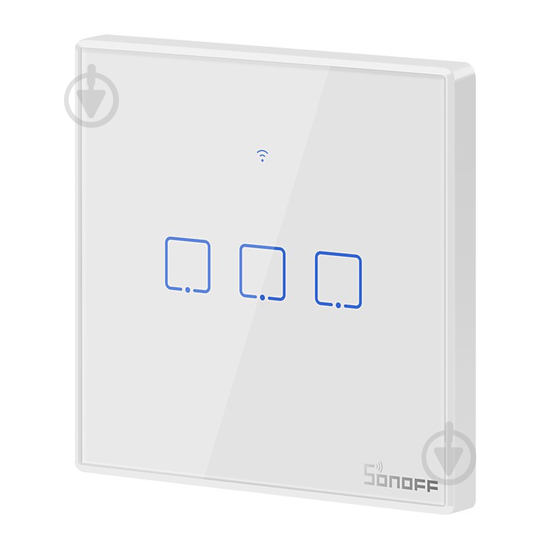 Умный выключатель Wi-Fi Sonoff T2EU3C-TX белый - фото 3 Умный выключатель Wi-Fi Sonoff T2EU3C-TX белый - фото 3