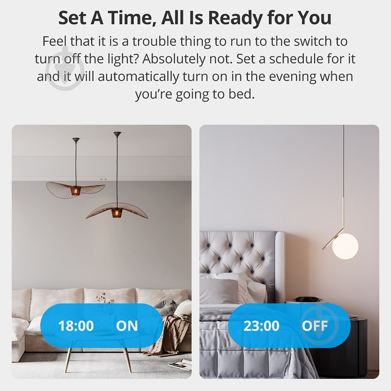 Умный выключатель Wi-Fi Sonoff T2EU3C-TX белый - фото 13 Умный выключатель Wi-Fi Sonoff T2EU3C-TX белый - фото 13