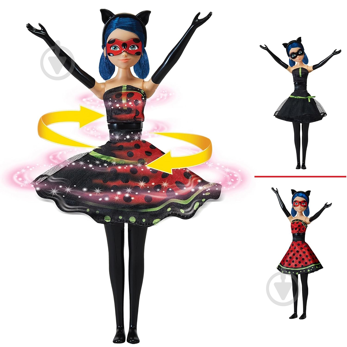 ᐉ Кукла интерактивная Miraculous Леди Баг и Супер-Кот
