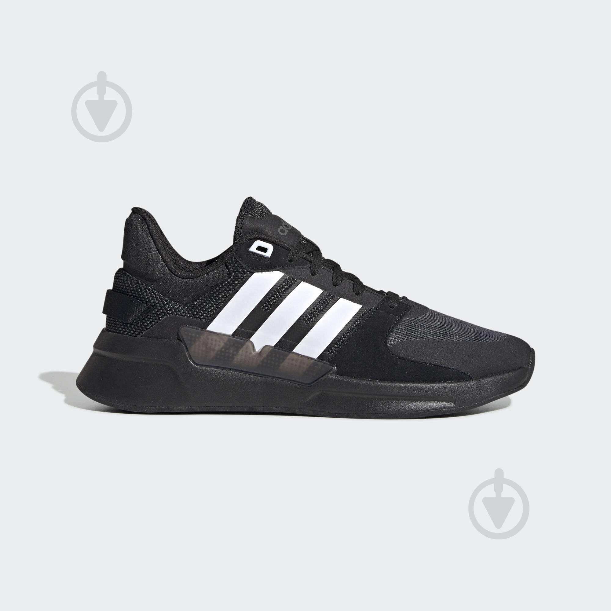Кроссовки мужские демисезонные Adidas RUN90S EG8657 р.44 2/3 черные - фото 1 Кроссовки мужские демисезонные Adidas RUN90S EG8657 р.44 2/3 черные - фото 1