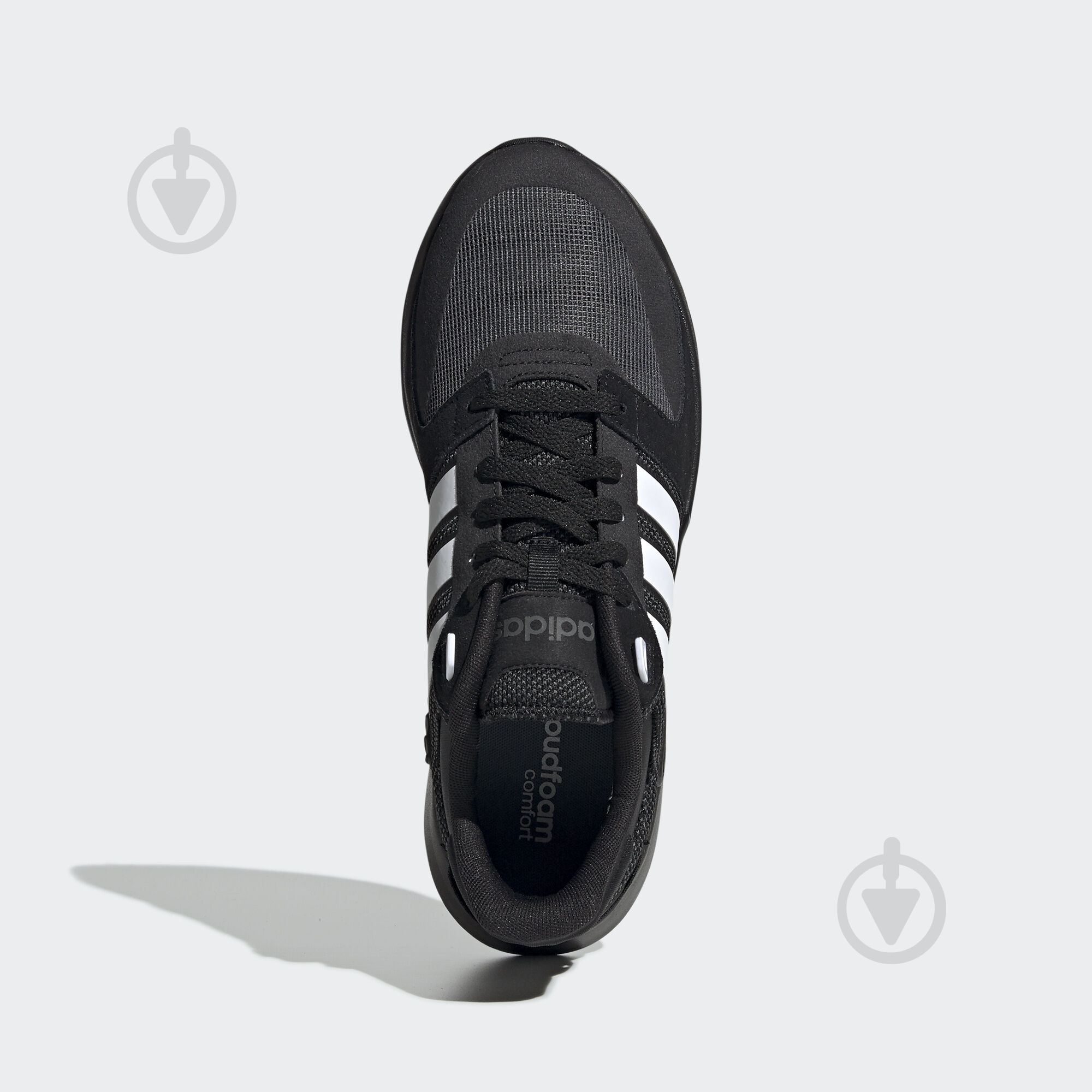 Кроссовки мужские демисезонные Adidas RUN90S EG8657 р.44 2/3 черные - фото 2 Кроссовки мужские демисезонные Adidas RUN90S EG8657 р.44 2/3 черные - фото 2