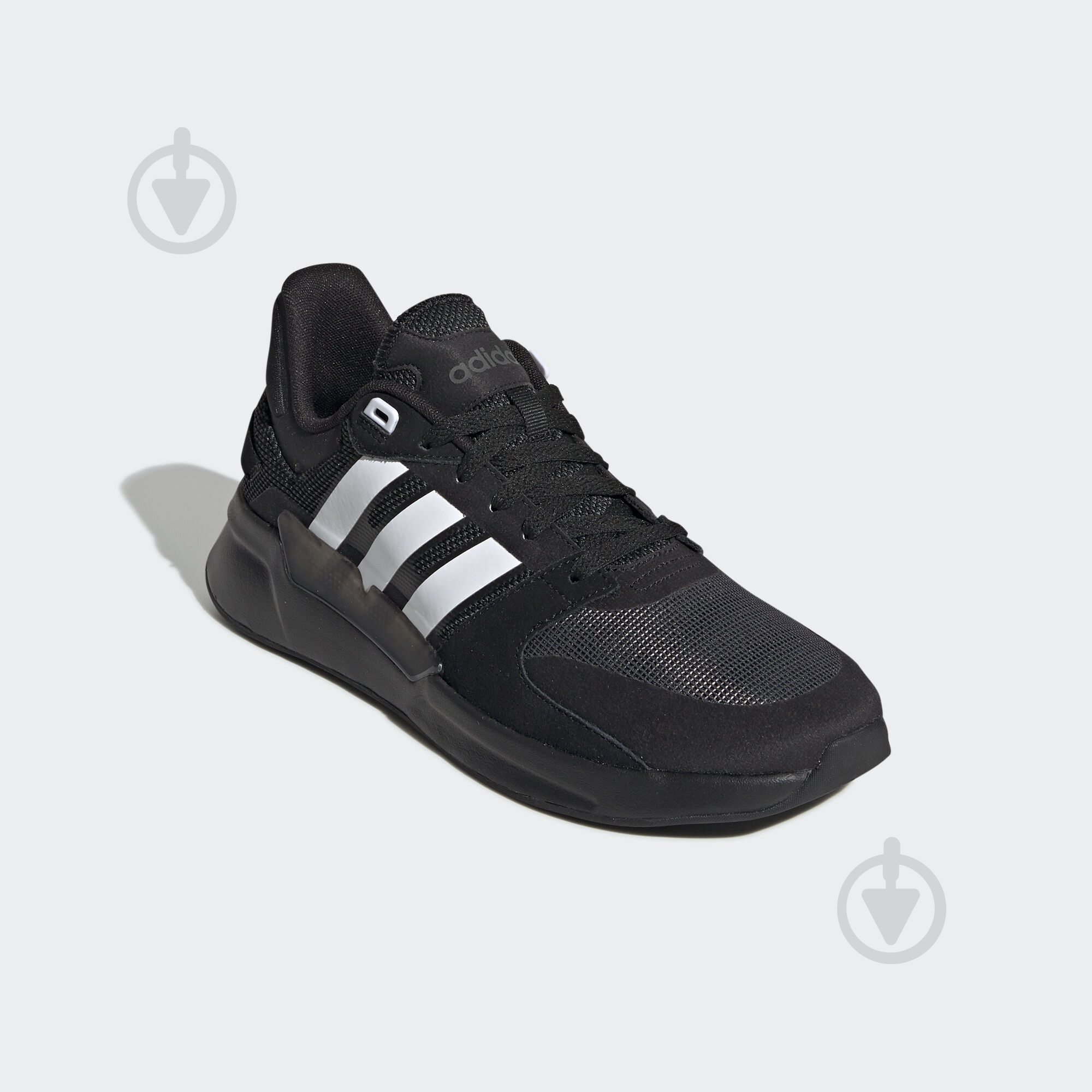 Кроссовки мужские демисезонные Adidas RUN90S EG8657 р.44 2/3 черные - фото 4 Кроссовки мужские демисезонные Adidas RUN90S EG8657 р.44 2/3 черные - фото 4