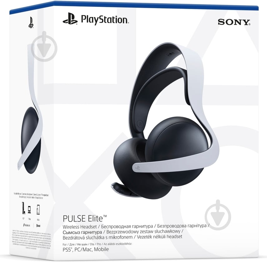 Гарнитура Sony PlayStation PULSE Elite Wireless white - фото 7 Гарнитура Sony PlayStation PULSE Elite Wireless white - фото 7