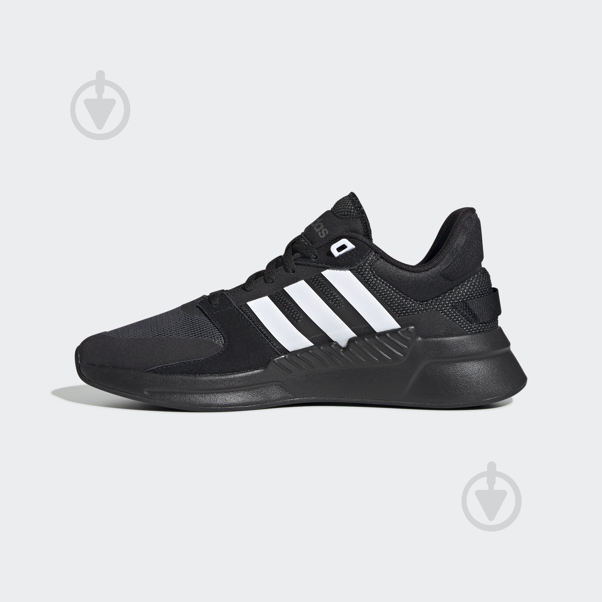 Кроссовки мужские демисезонные Adidas RUN90S EG8657 р.45 1/3 черные - фото 6