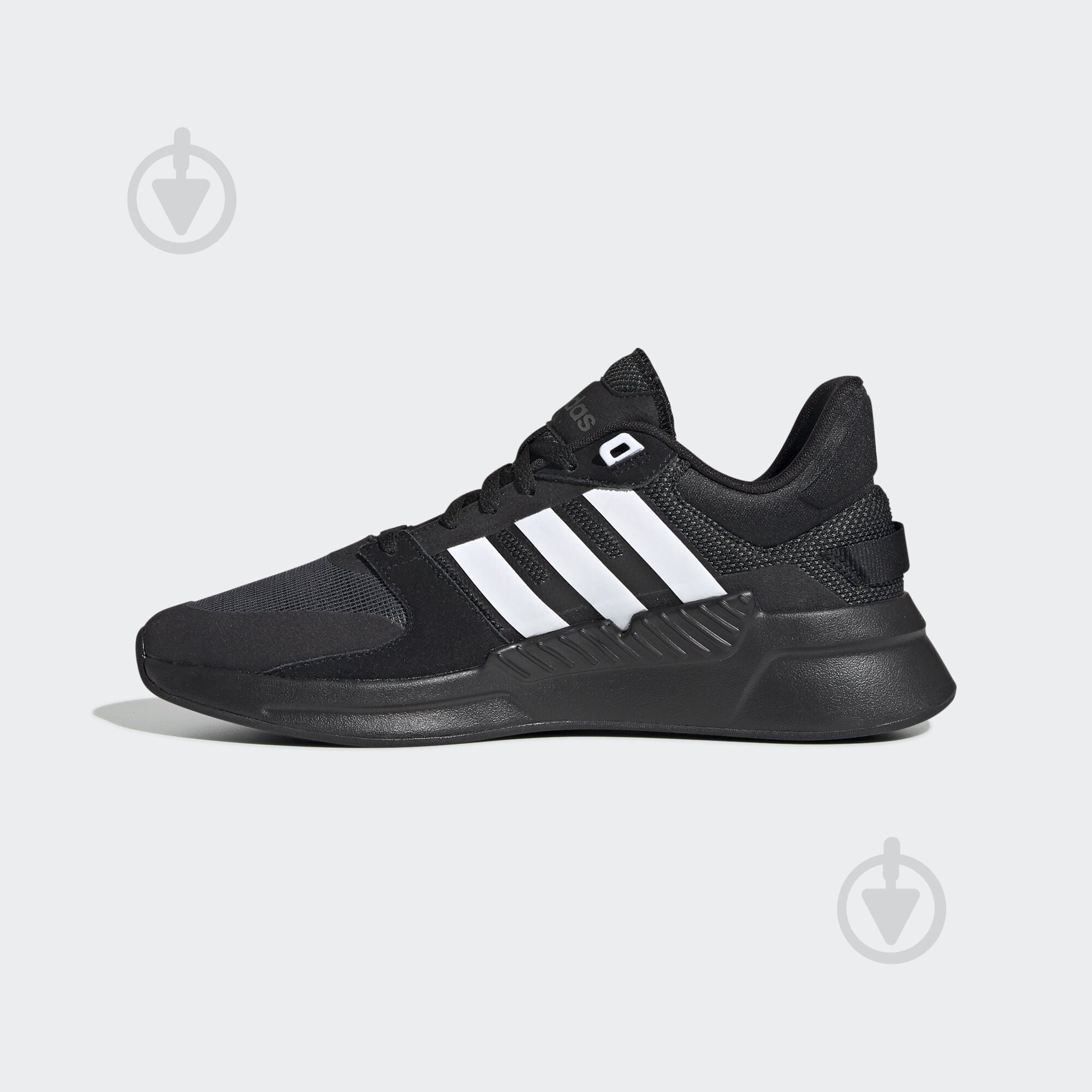 Кроссовки мужские демисезонные Adidas RUN90S EG8657 р.47 1/3 черные - фото 6
