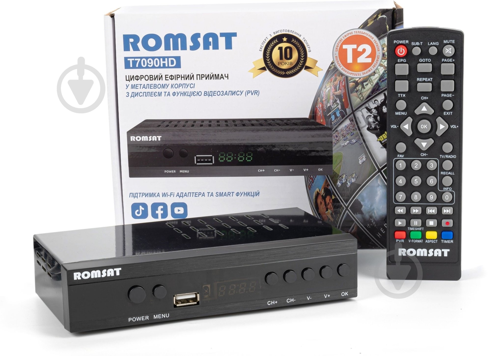 ТВ-тюнер Romsat T7090HD - фото 1