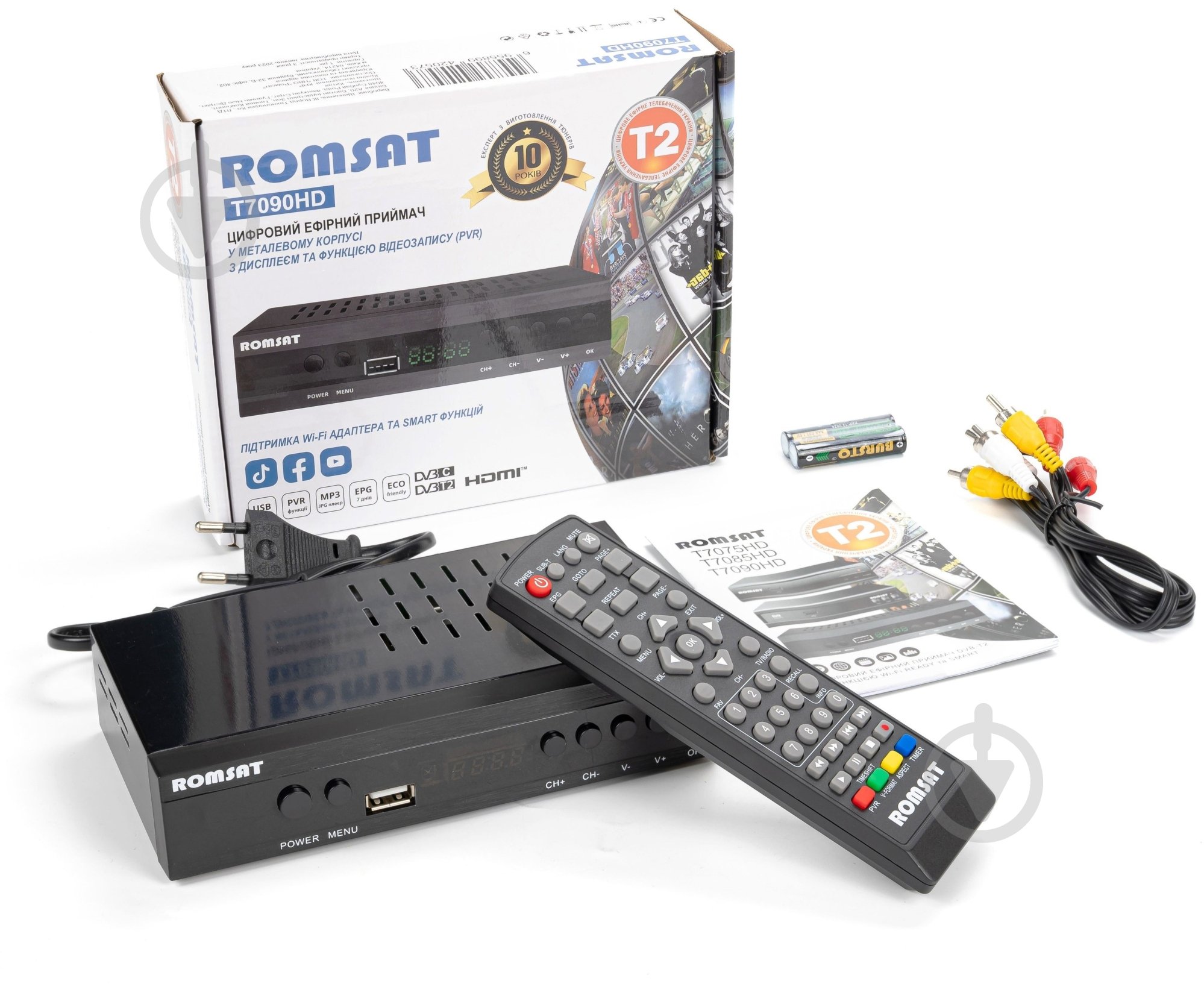 ТВ-тюнер Romsat T7090HD - фото 3
