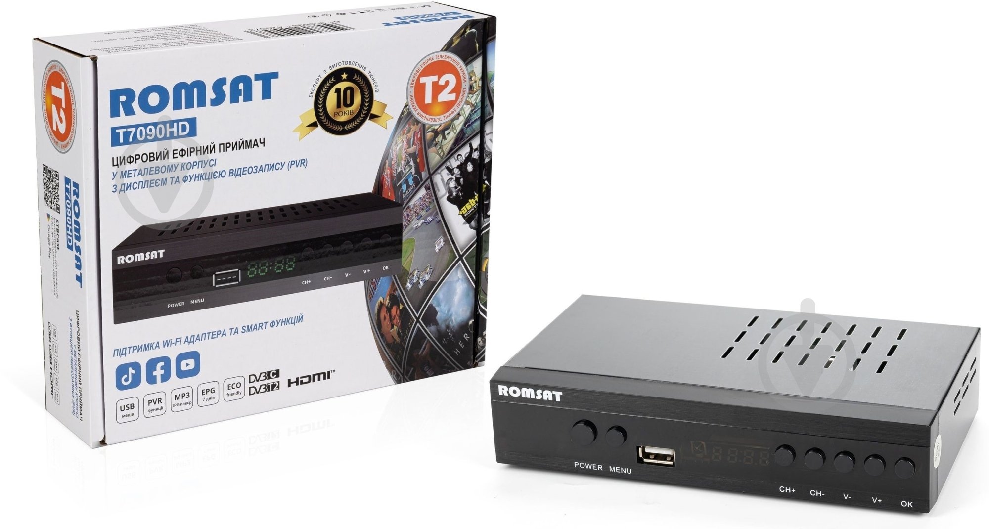 ТВ-тюнер Romsat T7090HD - фото 4