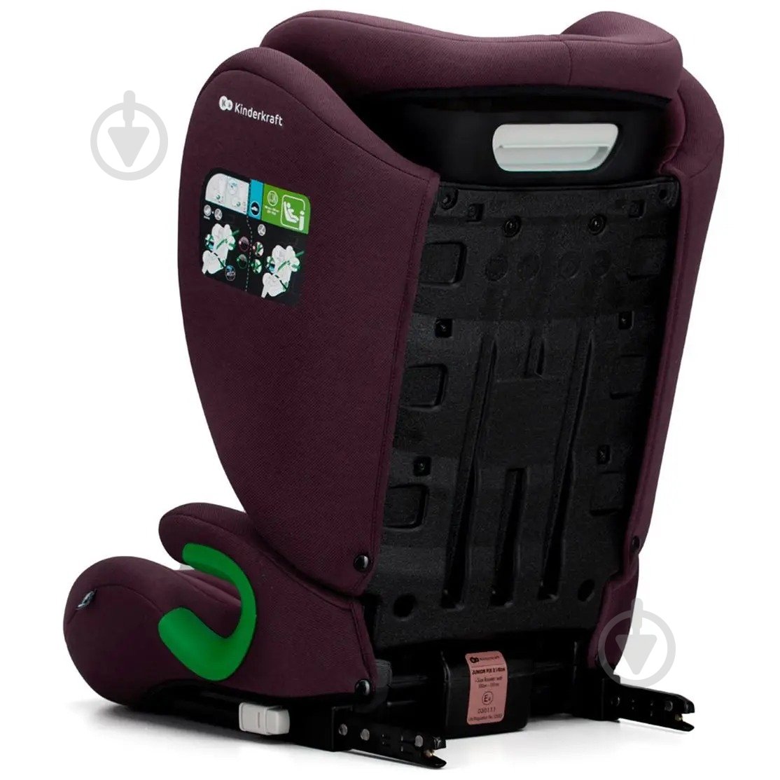 Автокрісло-бустер Kinderkraft Junior Fix 2 i-Size вишневий KCJUFI20RED0000 - фото 5