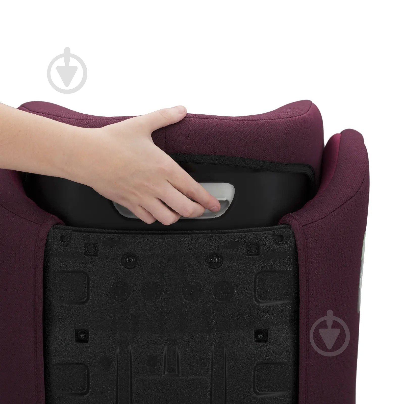 Автокрісло-бустер Kinderkraft Junior Fix 2 i-Size вишневий KCJUFI20RED0000 - фото 9