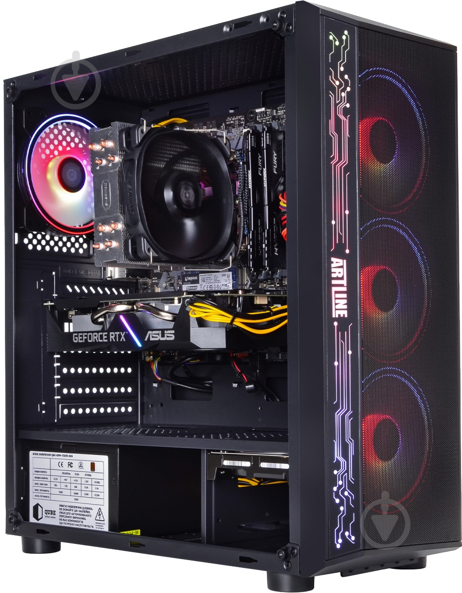 Компьютер Artline Gaming X56 (X56v19) black - фото 4 Компьютер Artline Gaming X56 (X56v19) black - фото 4
