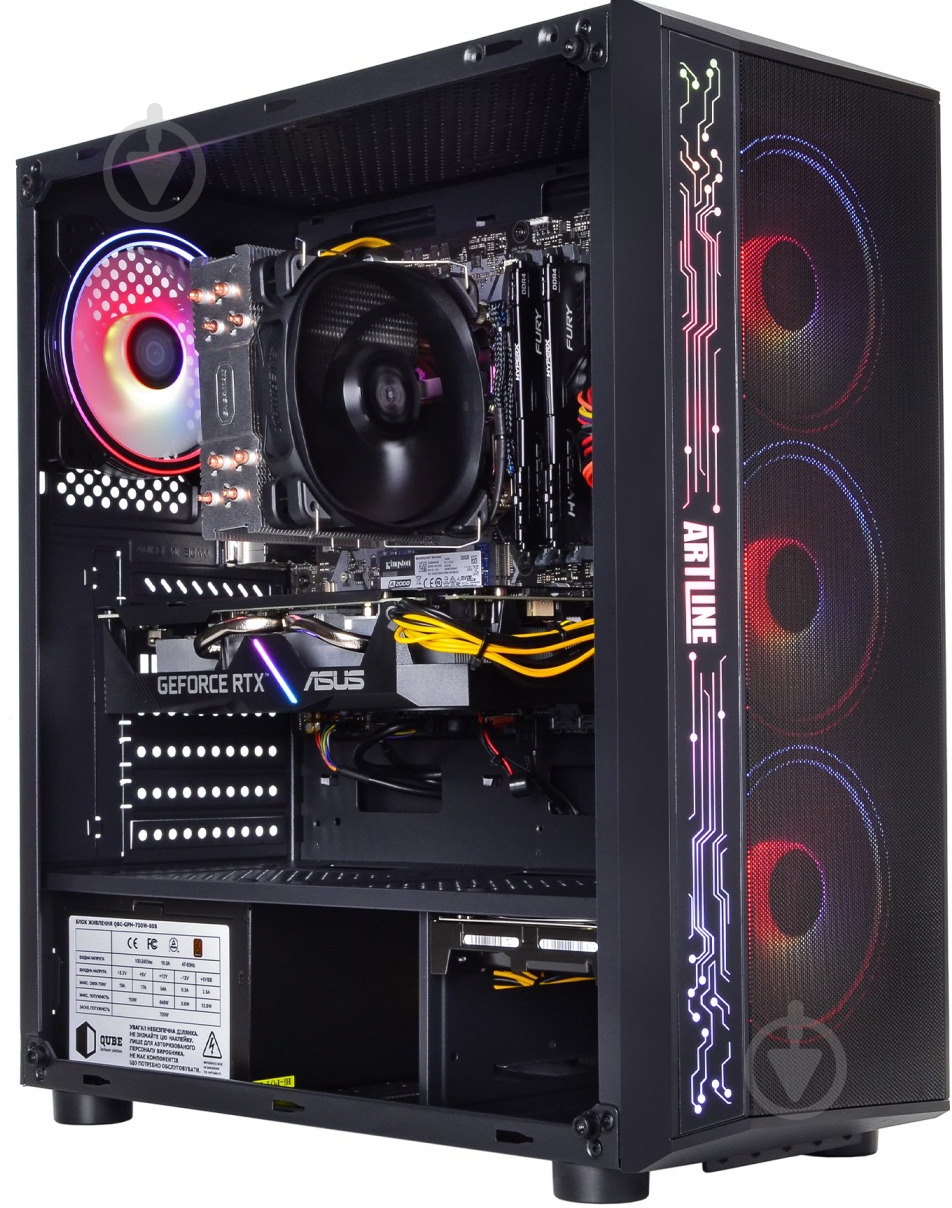 Компьютер Artline Gaming X56 (X56v20) black - фото 3