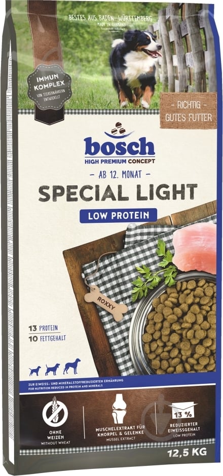 Корм сухой Bosch! для собак HPC Special Light 12,5 кг - фото 1