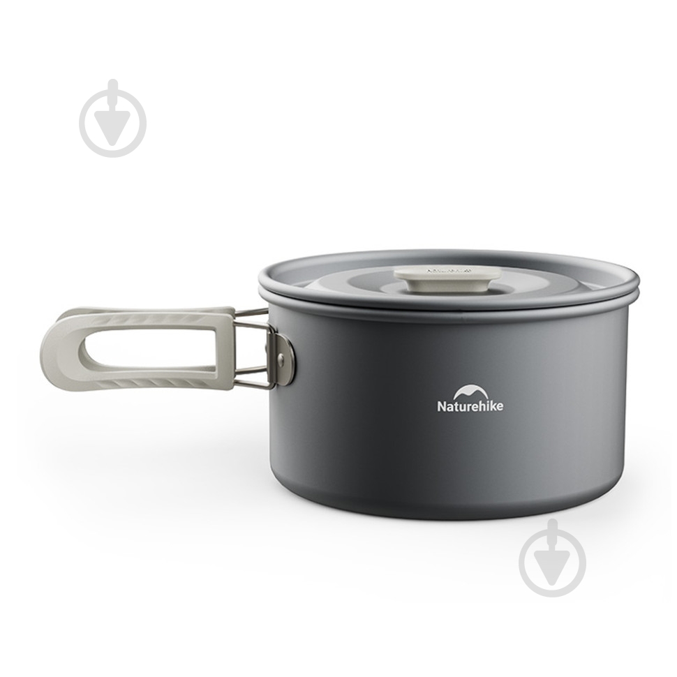 Каструля Naturehike 1,7 л CNK2450CF010, алюміній - фото 1 Каструля Naturehike 1,7 л CNK2450CF010, алюміній - фото 1