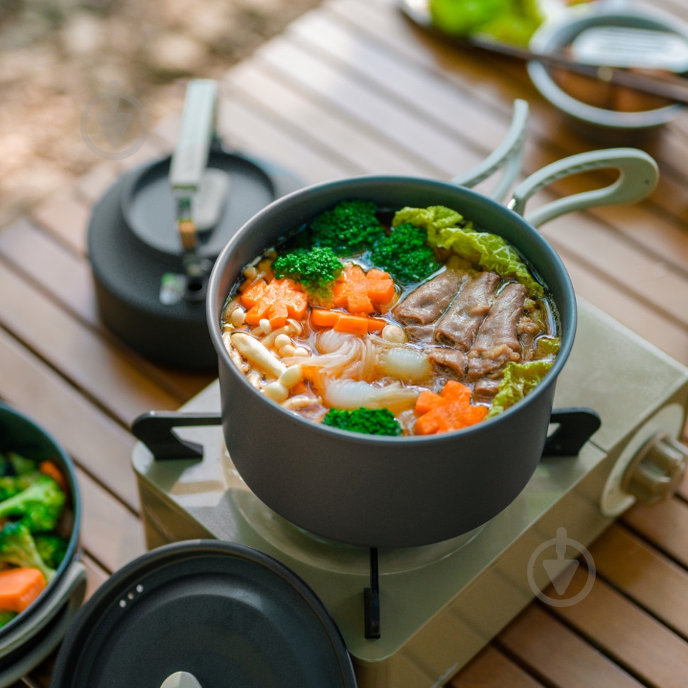 Каструля Naturehike 1,7 л CNK2450CF010, алюміній - фото 7 Каструля Naturehike 1,7 л CNK2450CF010, алюміній - фото 7