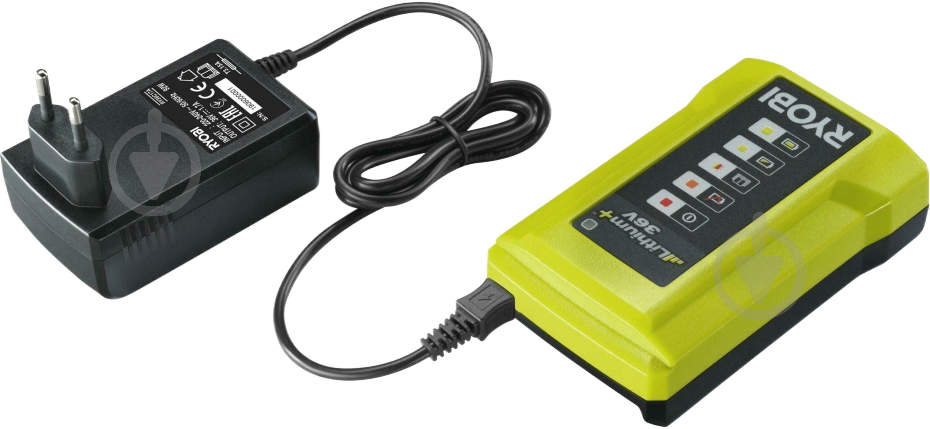 Зарядное устройство RYOBI 36,0V Max Power RY36C17A 1.7А 5133004557UNP - фото 6 Зарядное устройство RYOBI 36,0V Max Power RY36C17A 1.7А 5133004557UNP - фото 6