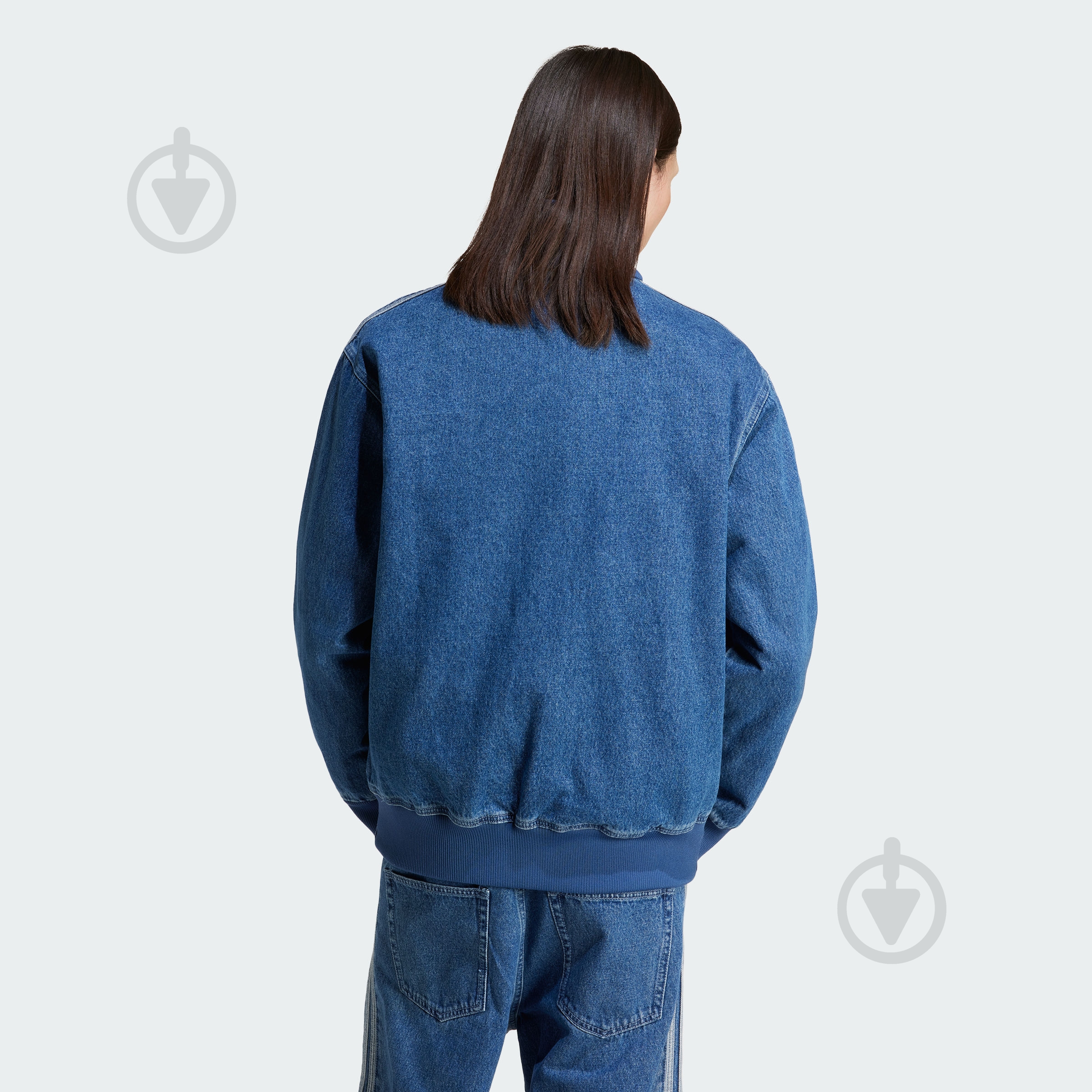 Джемпер Adidas DENIM FB TT JC6233 р.2XL блакитний - фото 2 Джемпер Adidas DENIM FB TT JC6233 р.2XL блакитний - фото 2