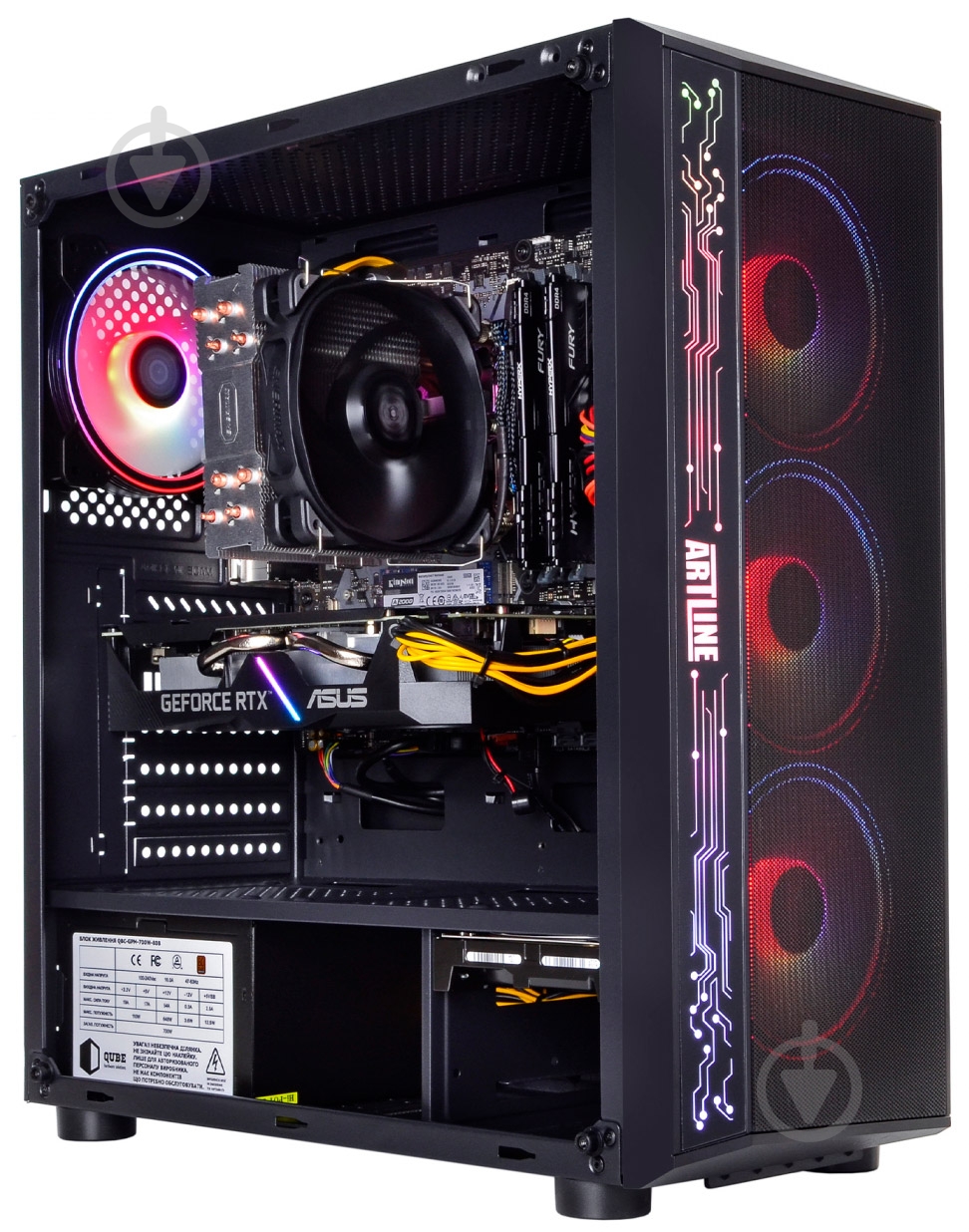 Компьютер Artline Gaming X56 (X56v22) black - фото 11 Компьютер Artline Gaming X56 (X56v22) black - фото 11