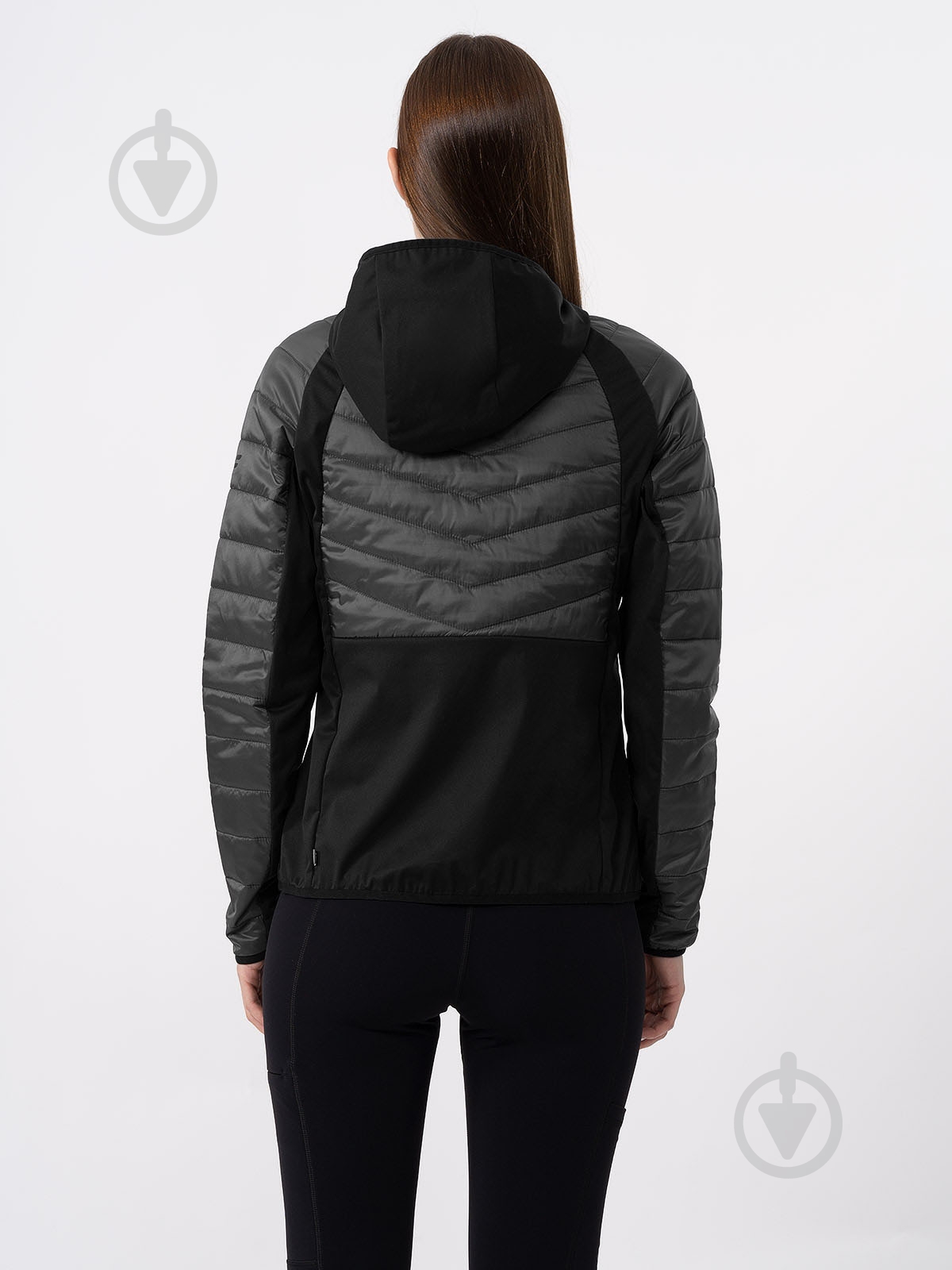 Куртка женская 4F TECHNICAL JACKET F349 4FAW23TTJAF349-22S р.M серая - фото 3