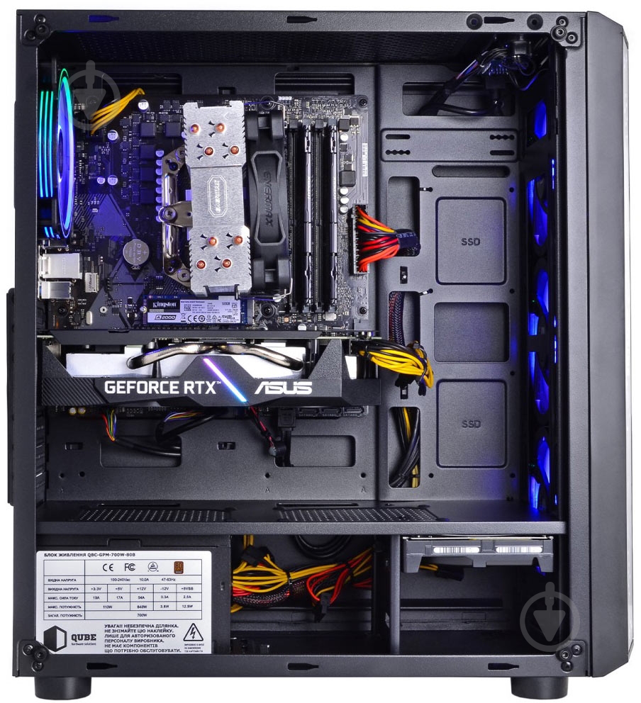 Компьютер Artline Gaming (X56v22Win) black - фото 9