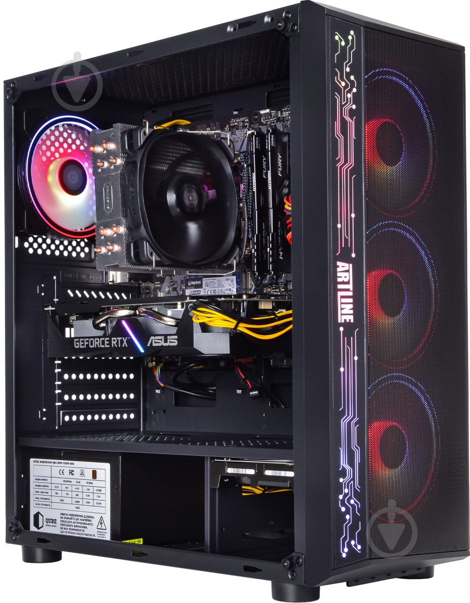 Комп'ютер Artline Gaming X56 (X56v23) black - фото 4