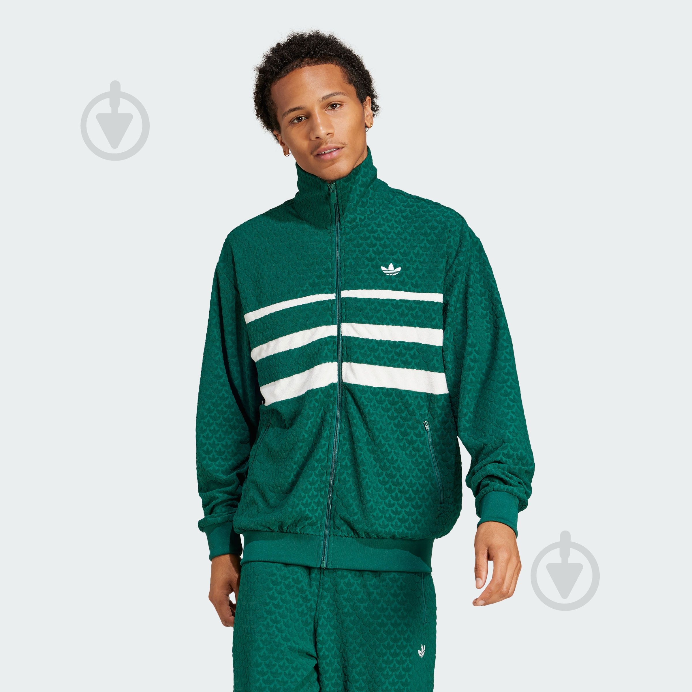 【激レア】AnthonyCalydon ジャージグローブ 緑 ポーカーズ ᐉ Джемпер Adidas Q12 MONOGRAM T JD0696 р.2XL зеленый • Купить в