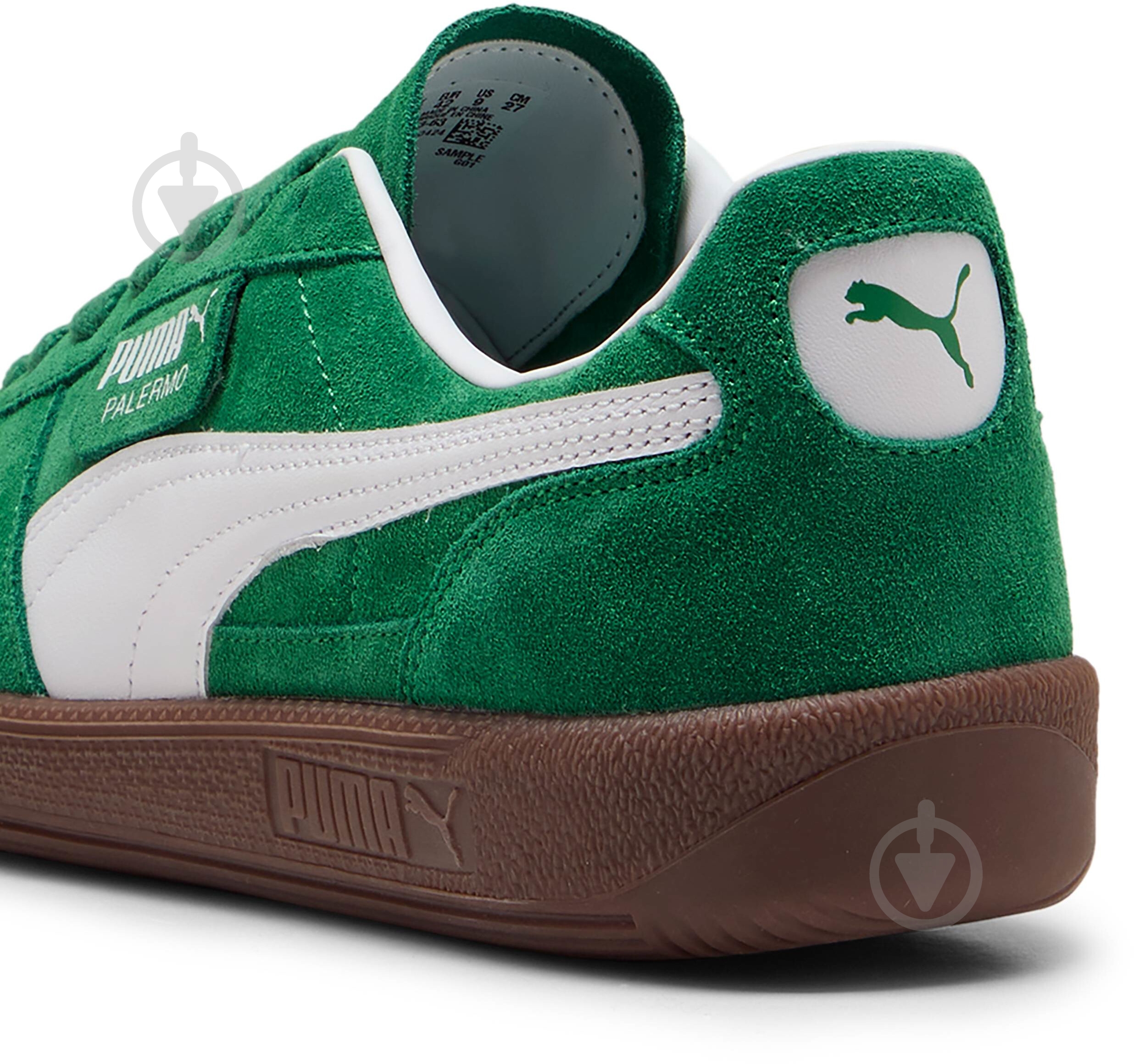 Кросівки чоловічі Puma PALERMO 39646363 р.40,5 зелені - фото 5